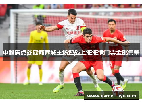 中超焦点战成都蓉城主场迎战上海海港门票全部售罄 中超焦点战成都蓉城主场迎战上海海港门票全部售罄